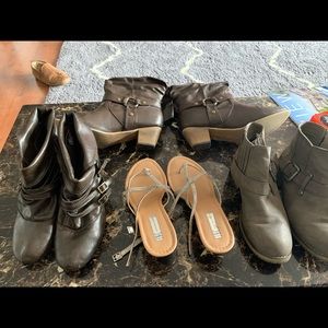 Boots and sandal all In great condition